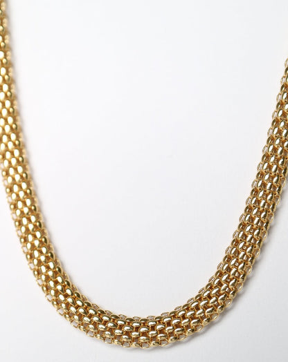 THE POPCORN CHAIN in gold from Harlow Jewellery