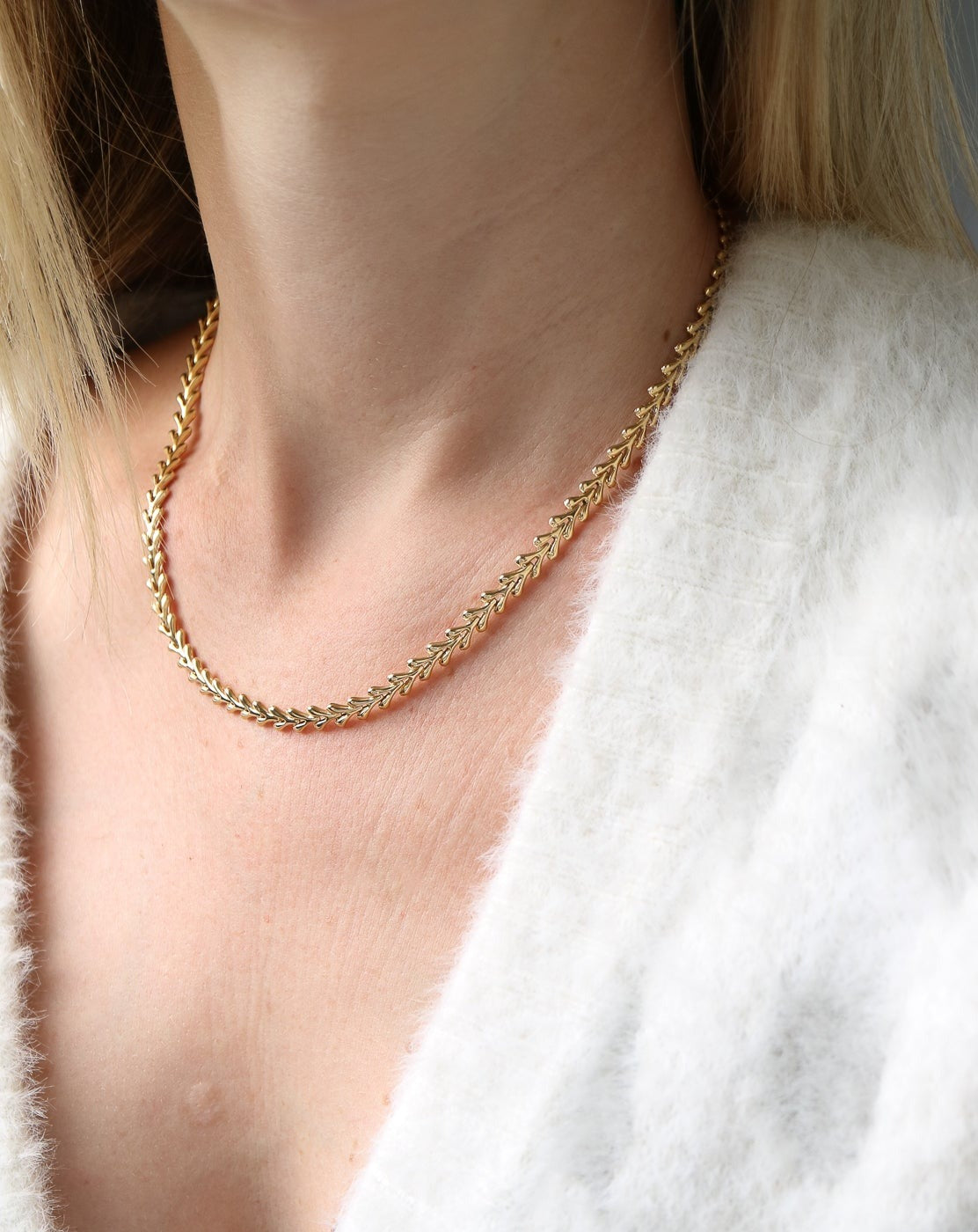 Gold Heart Chain Collective & Co Jewellery