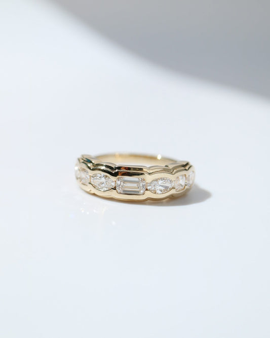 Harmony Lab Diamond Ring | 9ct Gold