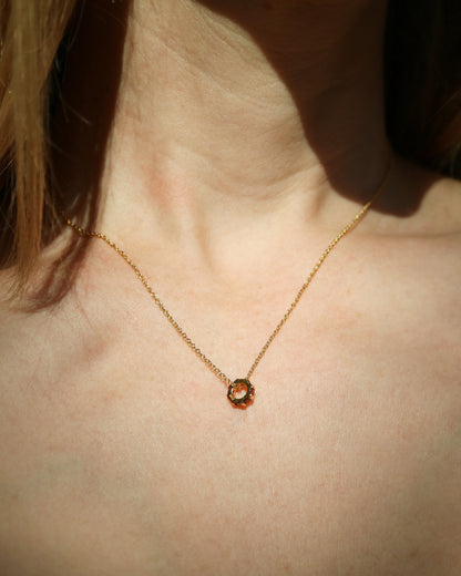 Birthstone Pendant Charms in gold