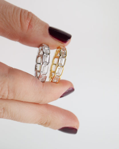 Baguette Eternity Band - size 6
