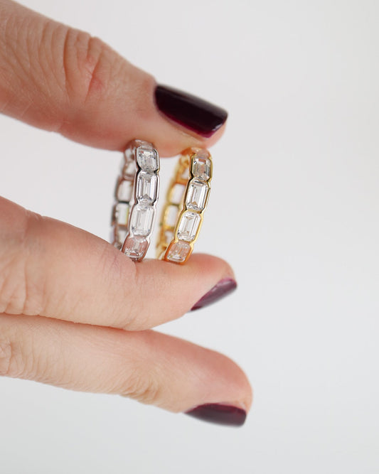Baguette Eternity Band - size 6
