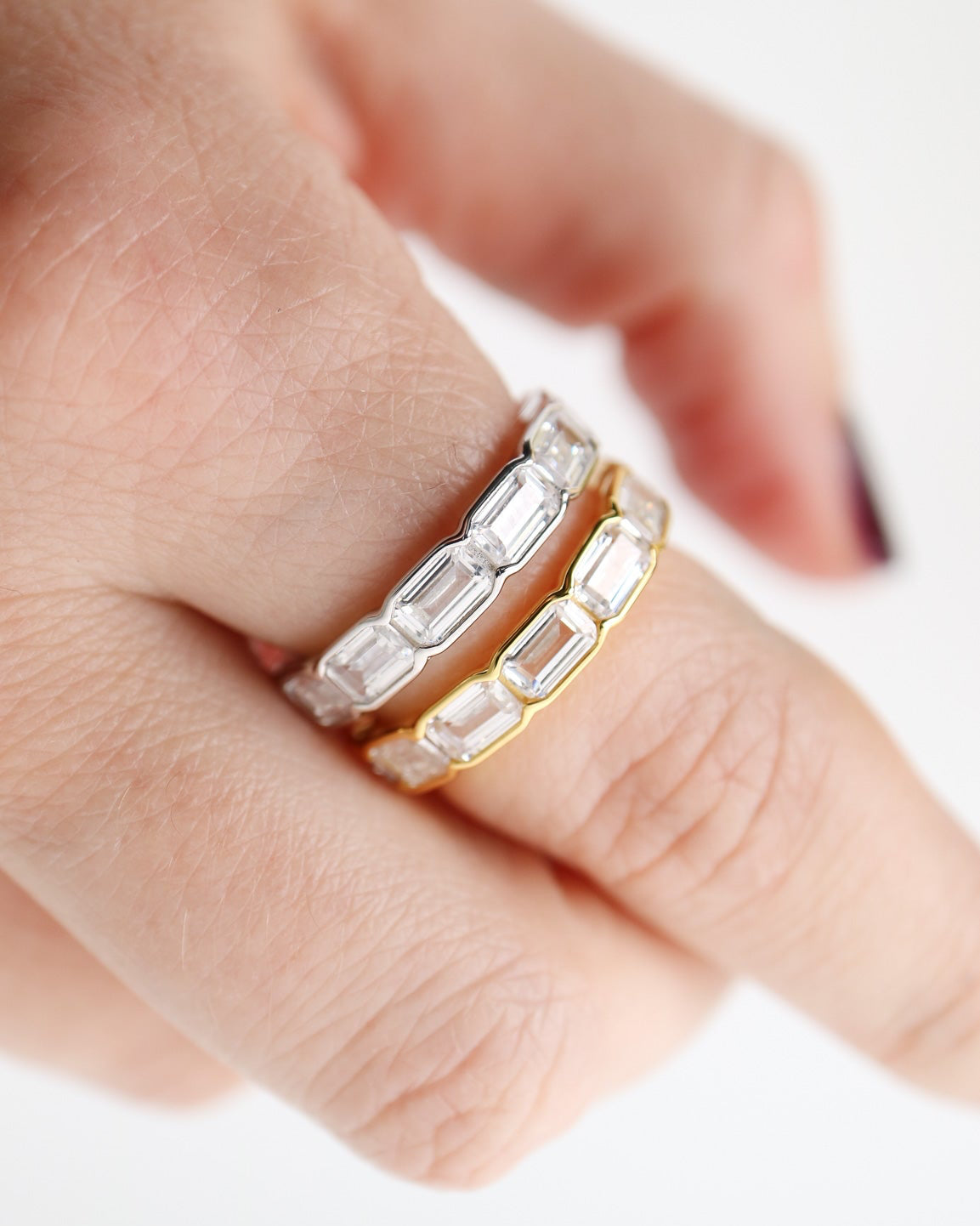 Baguette Eternity Band - size 6