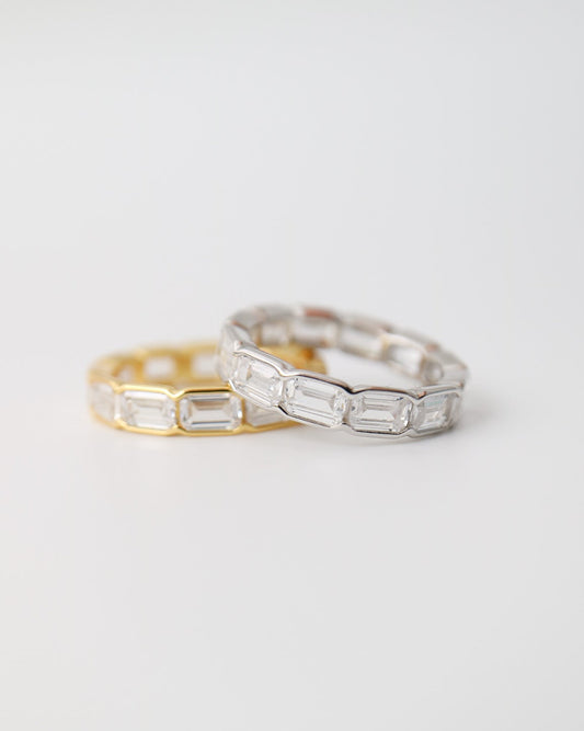 Baguette Eternity Band - size 6