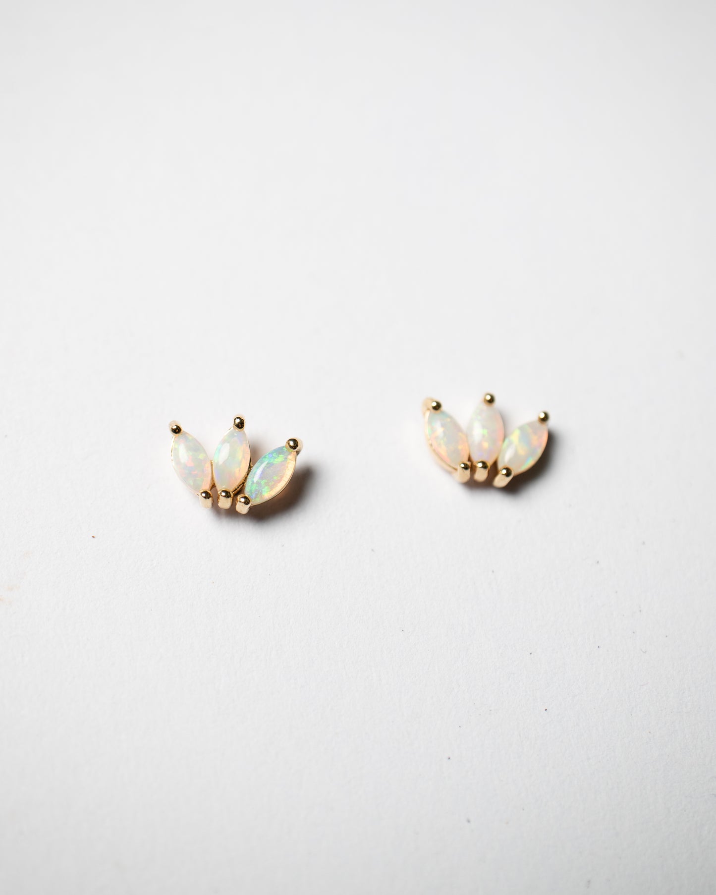 Opal Stud Earrings