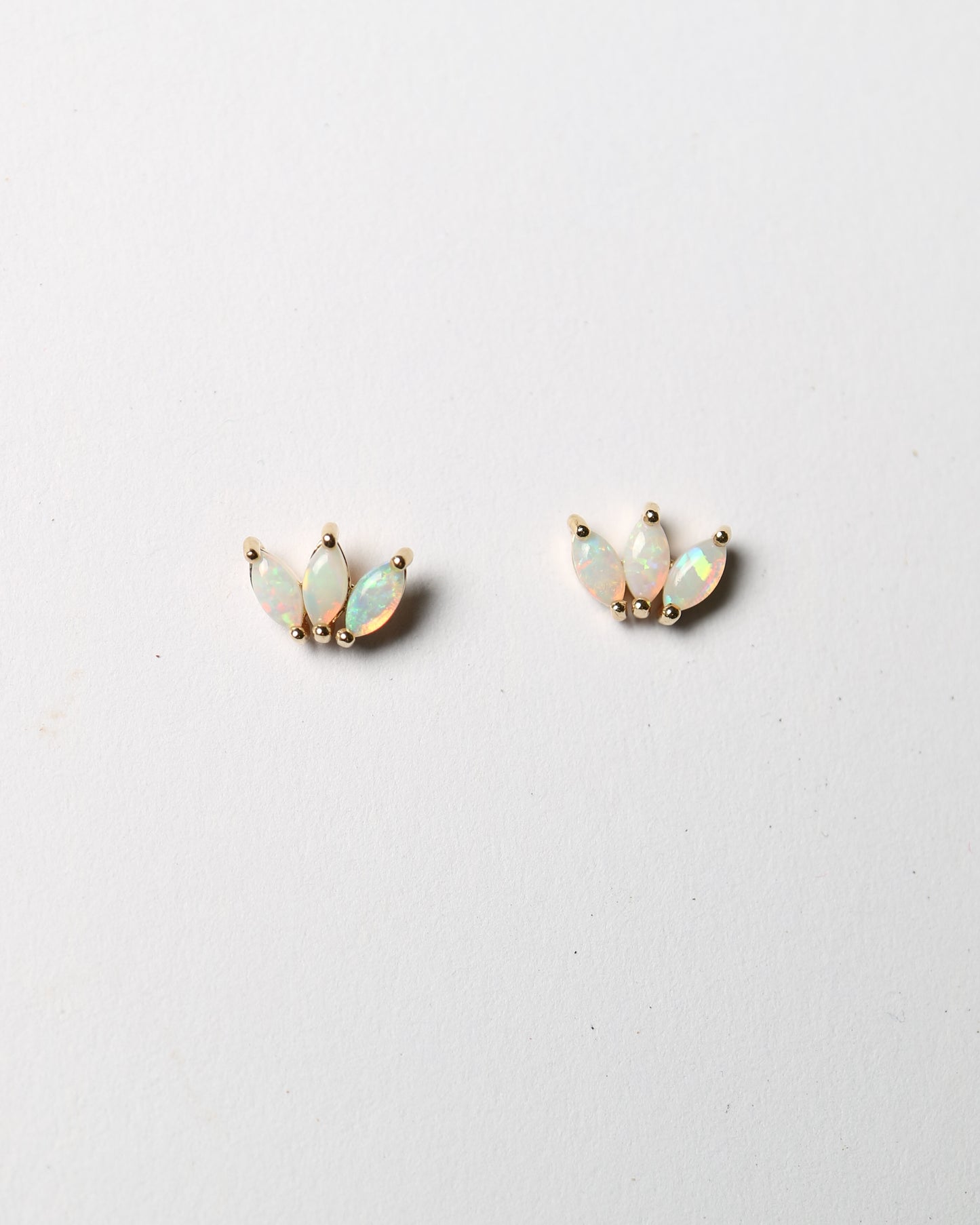 Opal Stud Earrings