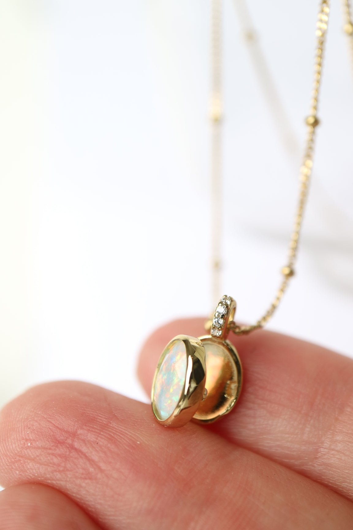 Opal Hidden Journey Locket