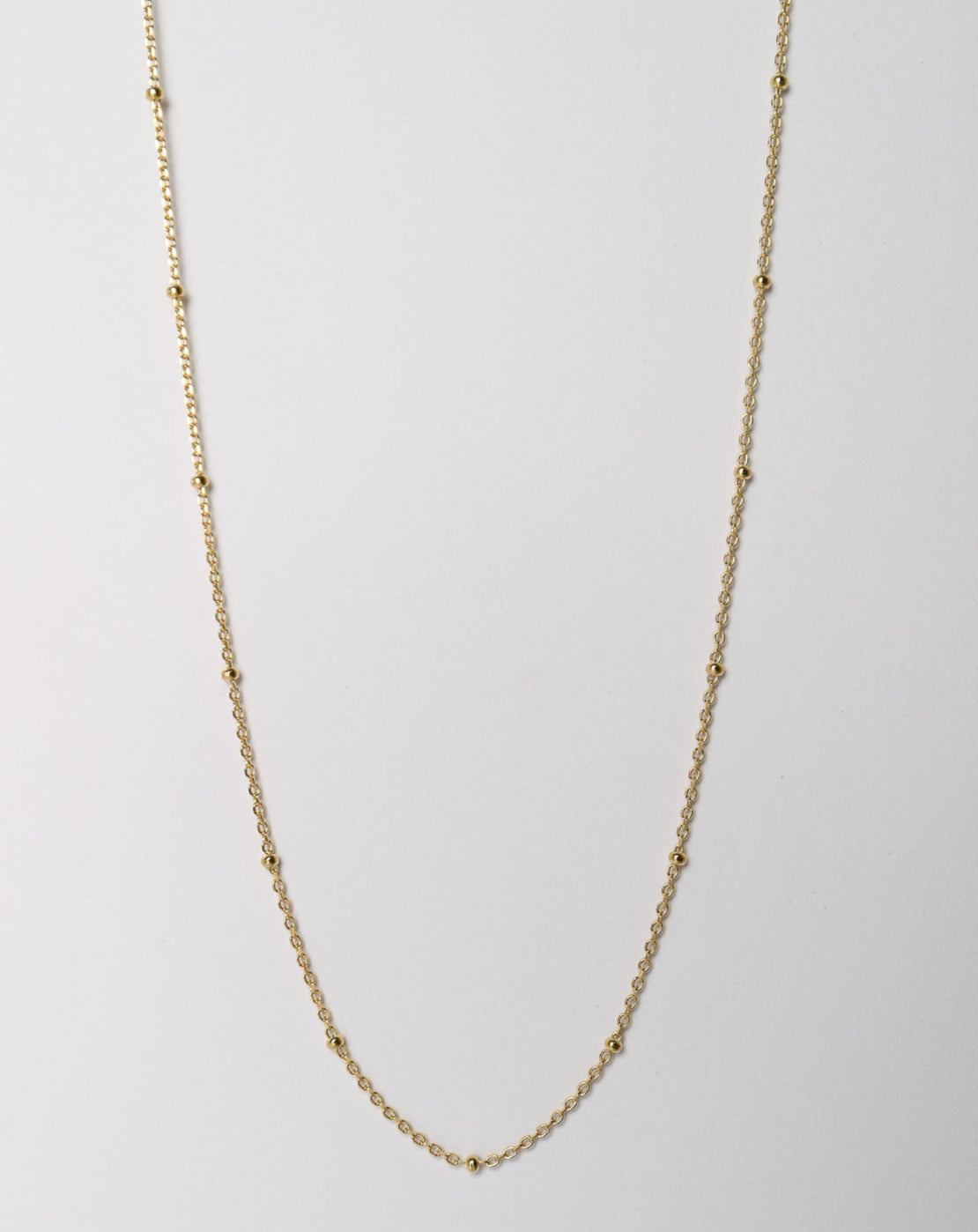 Long layering chain gold plated silver