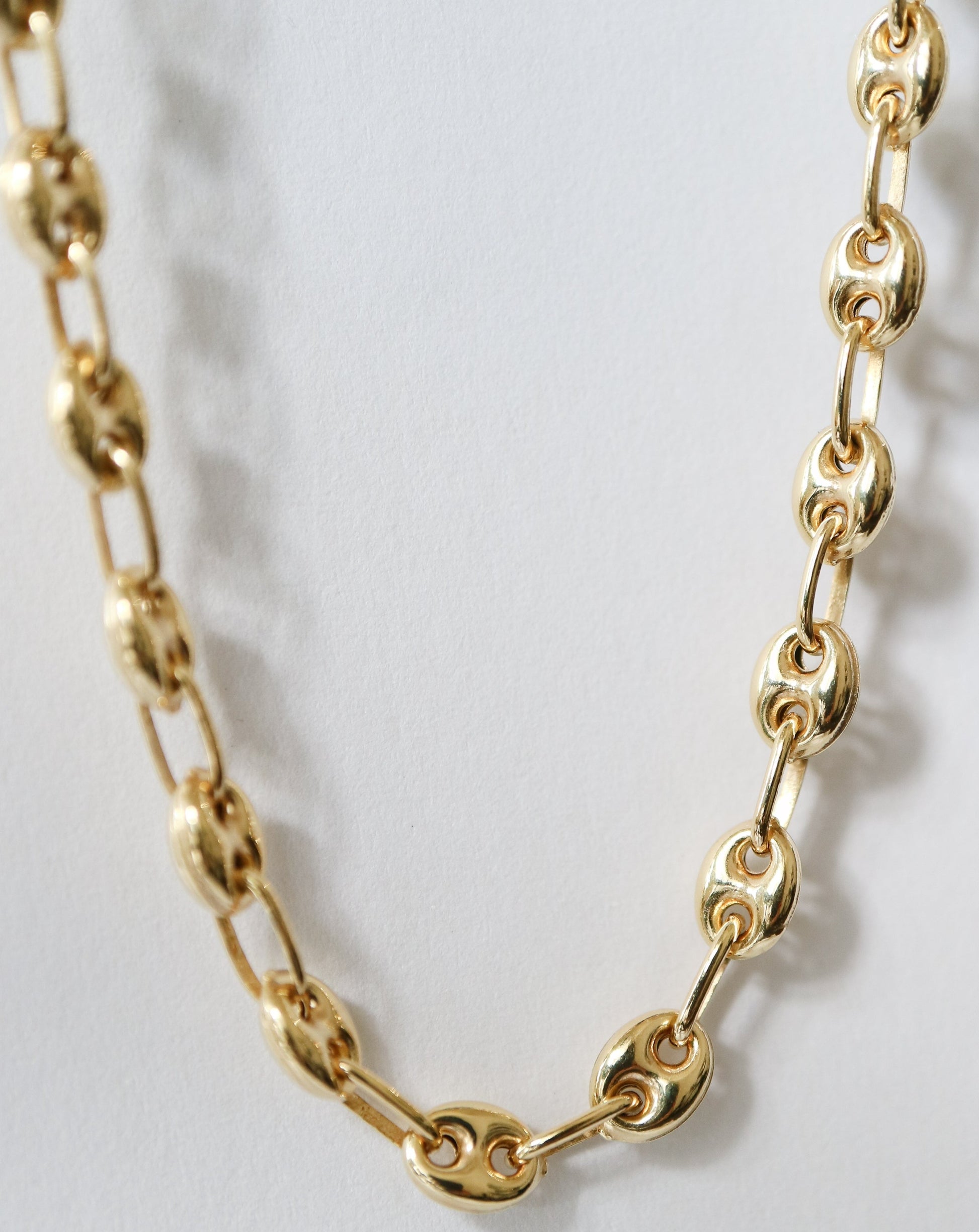14k Gold Gucci Chain 9kt Gold Gucci Link Chain1