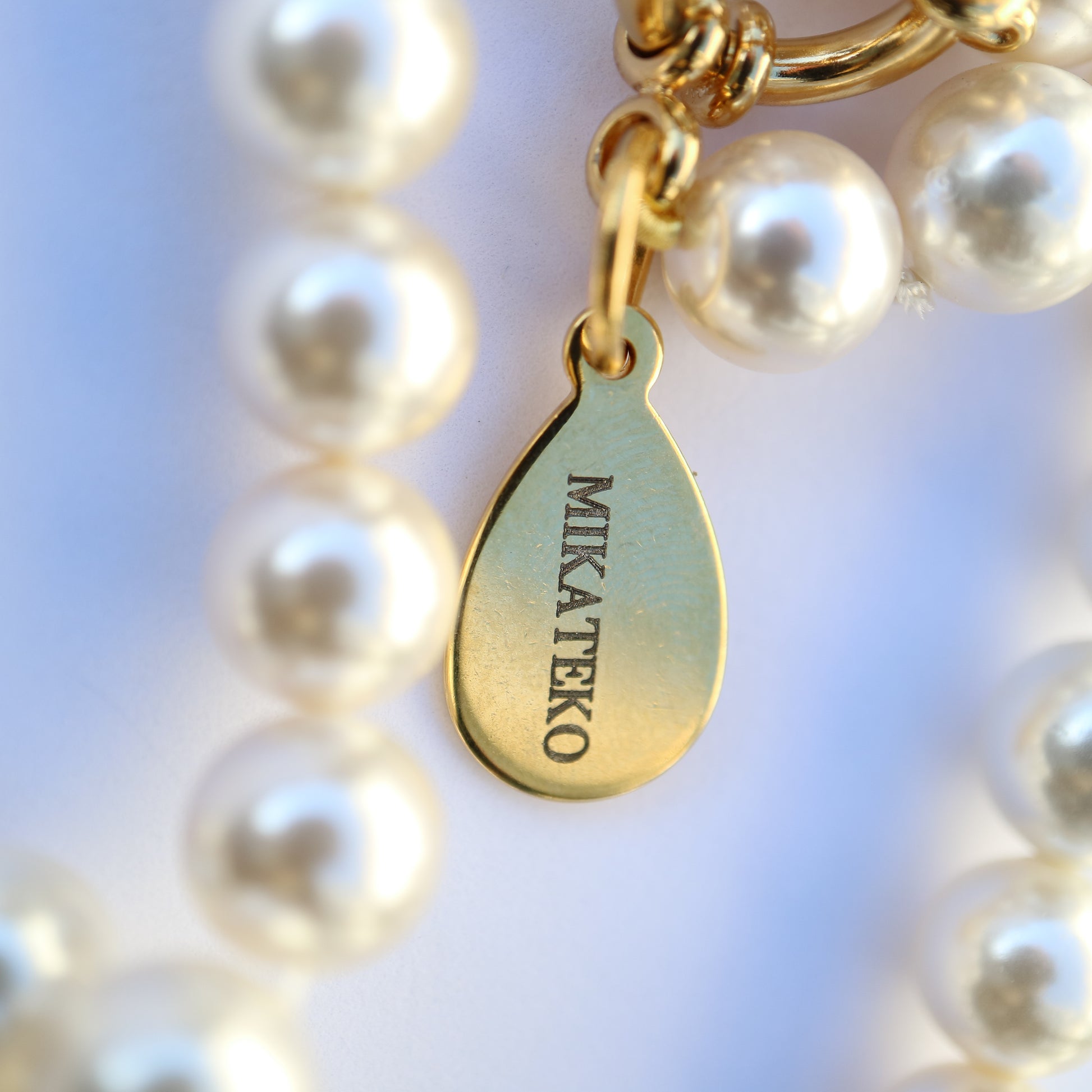 Classic Pearl Necklace by Mikateko Jewels