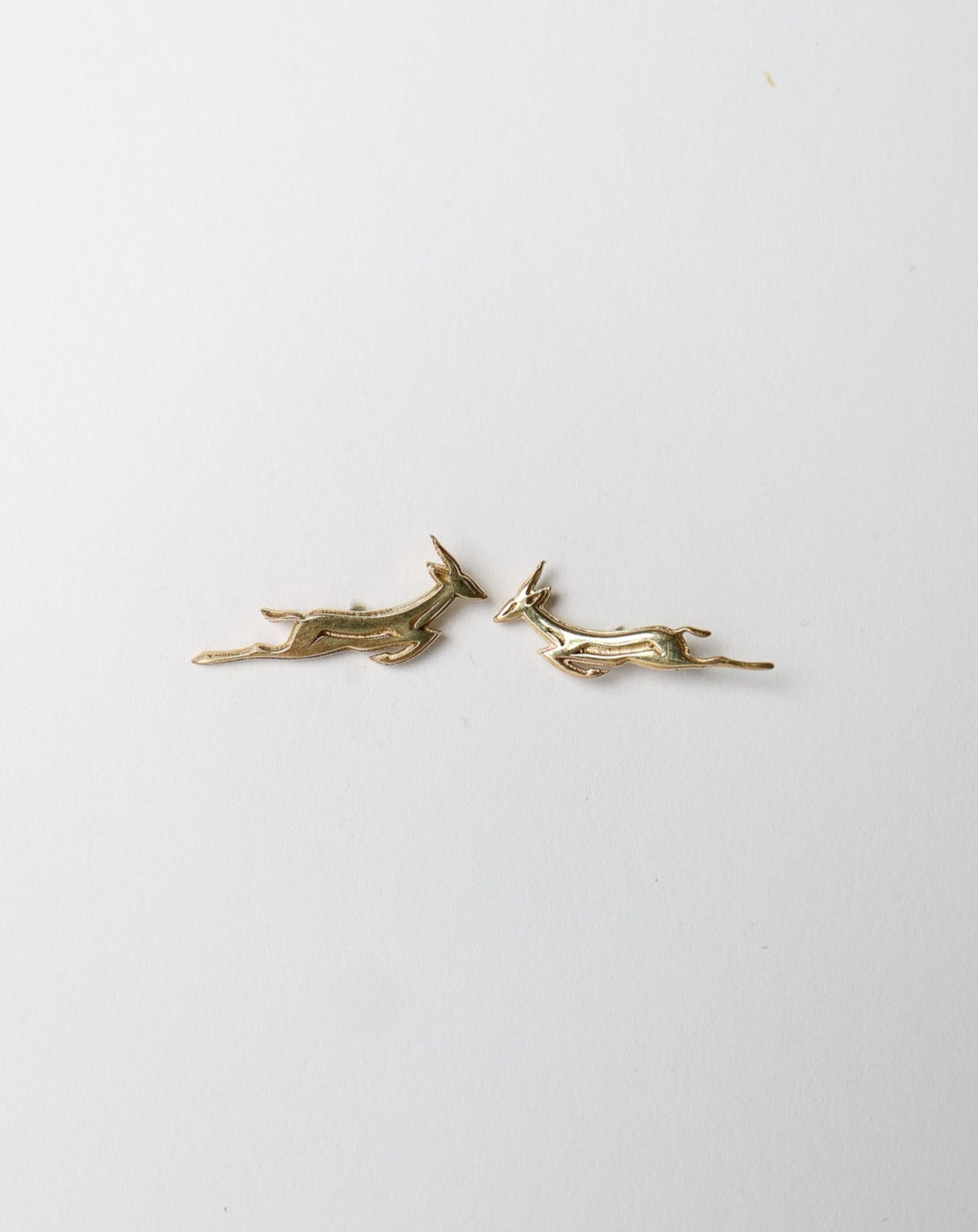 9ct gold Springbokkie Earrings