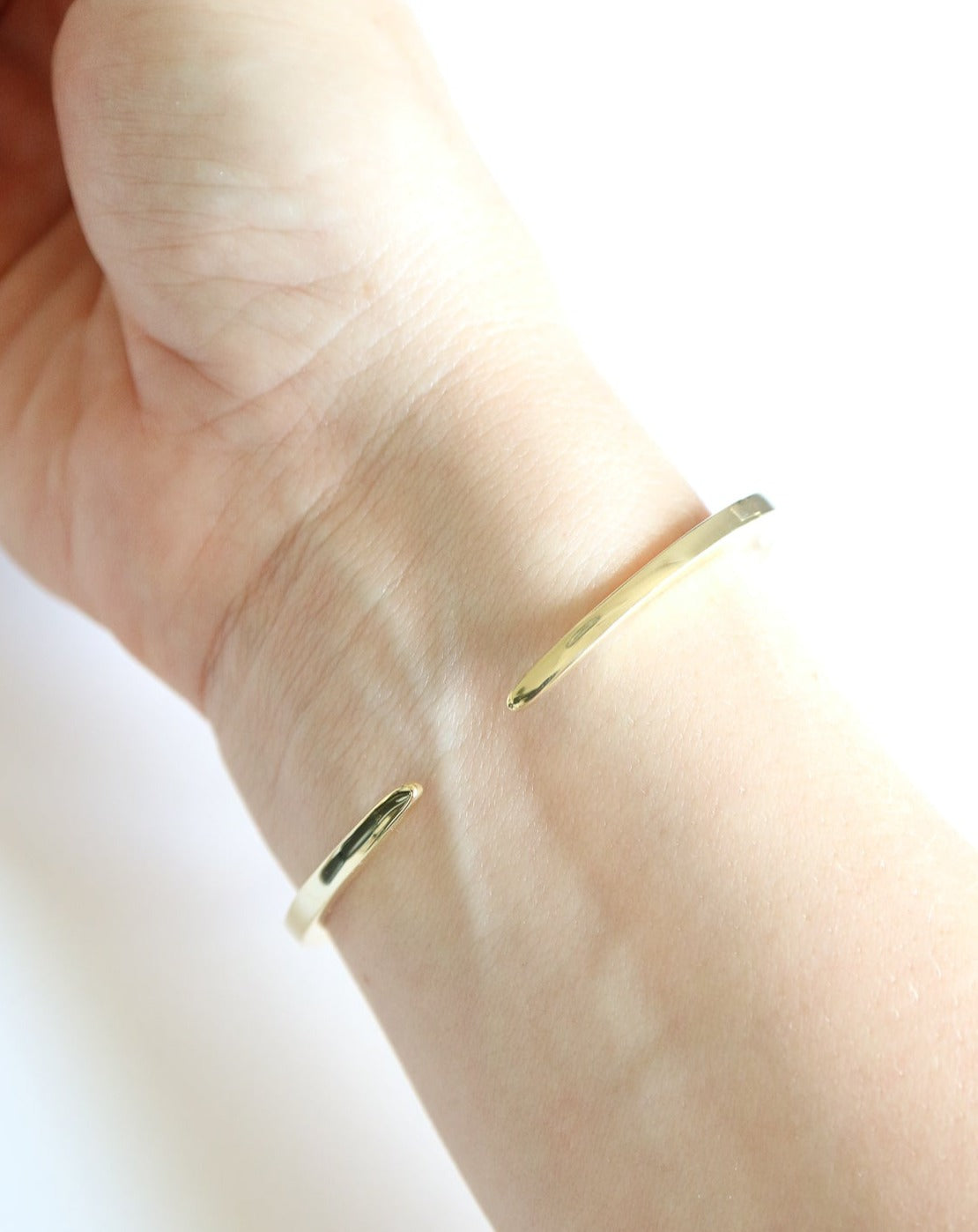 Mother of pearl diamond gold cuff bangle from Collective & Co Jewellery Store South Africa