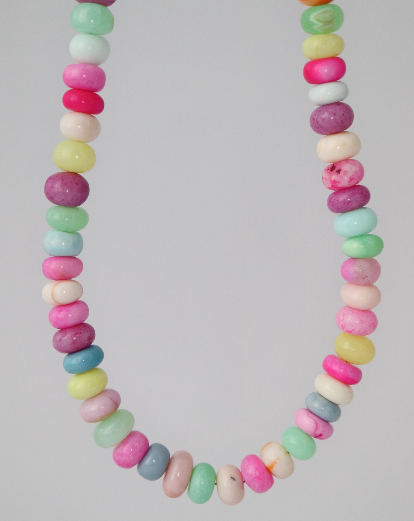 Peruvian Opal Candy Beaded Necklace
