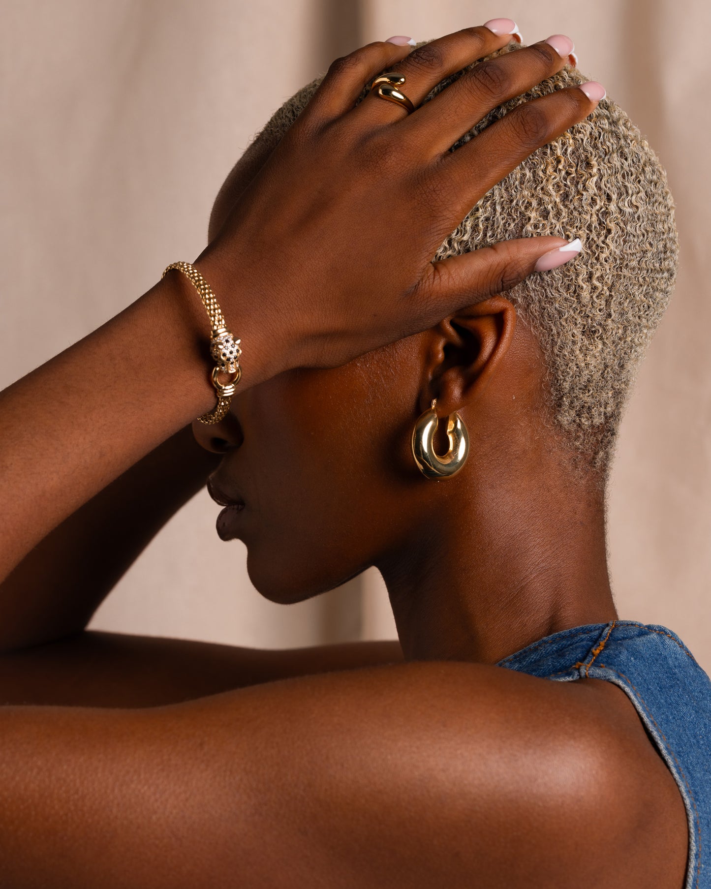 Puffed Statement Hoops