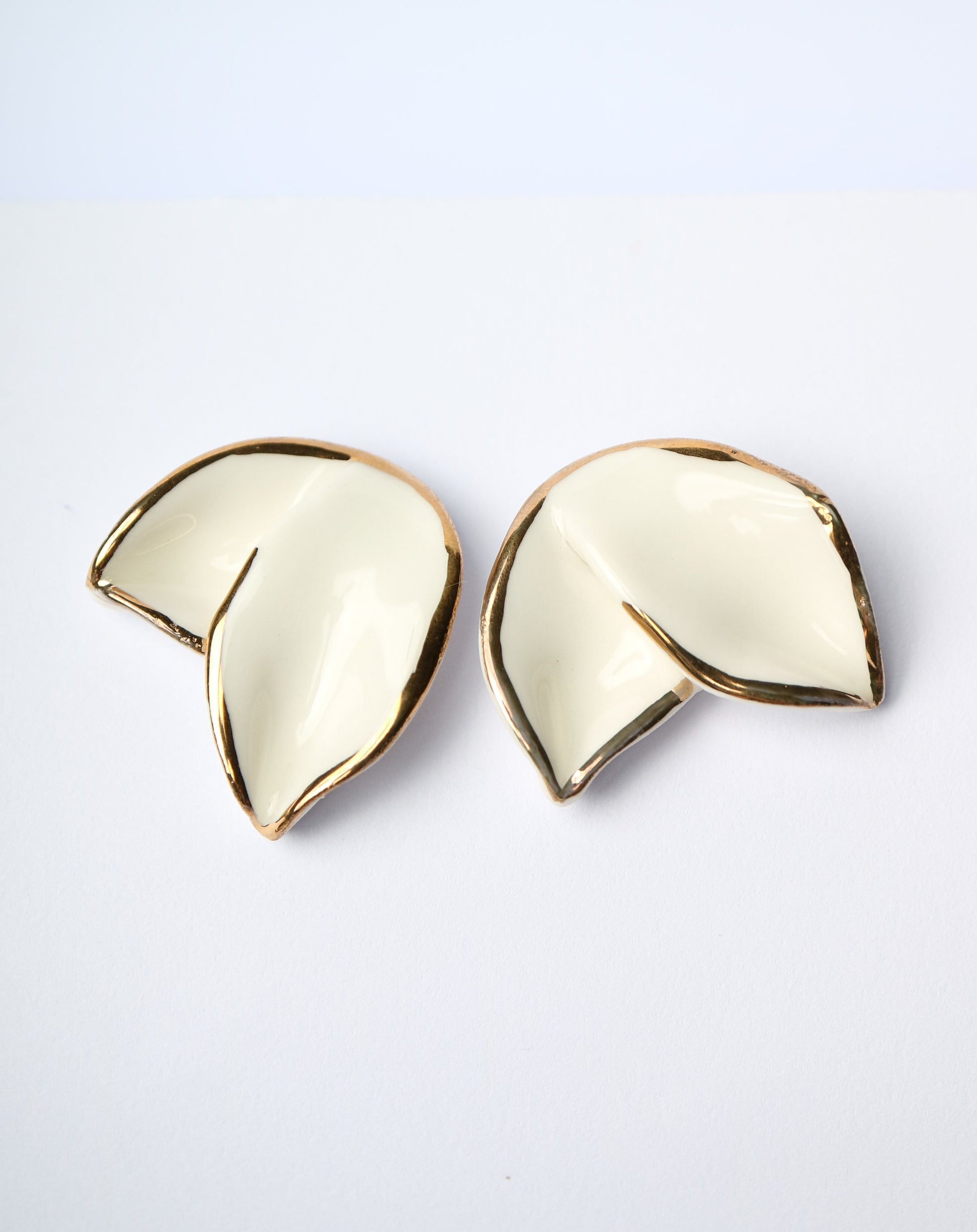 Nina Bosch Porcelain Wild Orchid Earrings