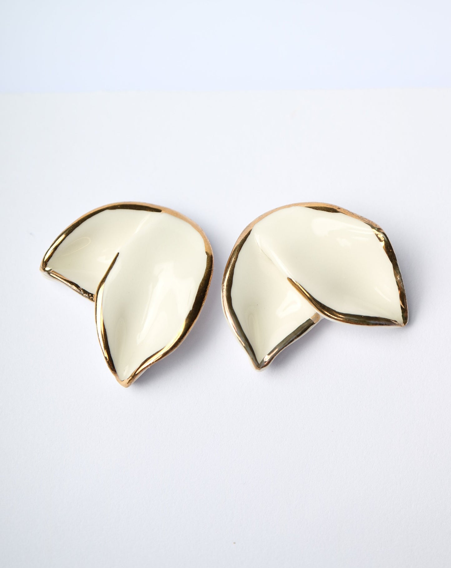 Nina Bosch Porcelain Wild Orchid Earrings