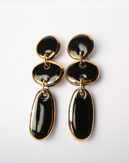 Lara Porcelain Earrings by Nina Bosch Jewellery
