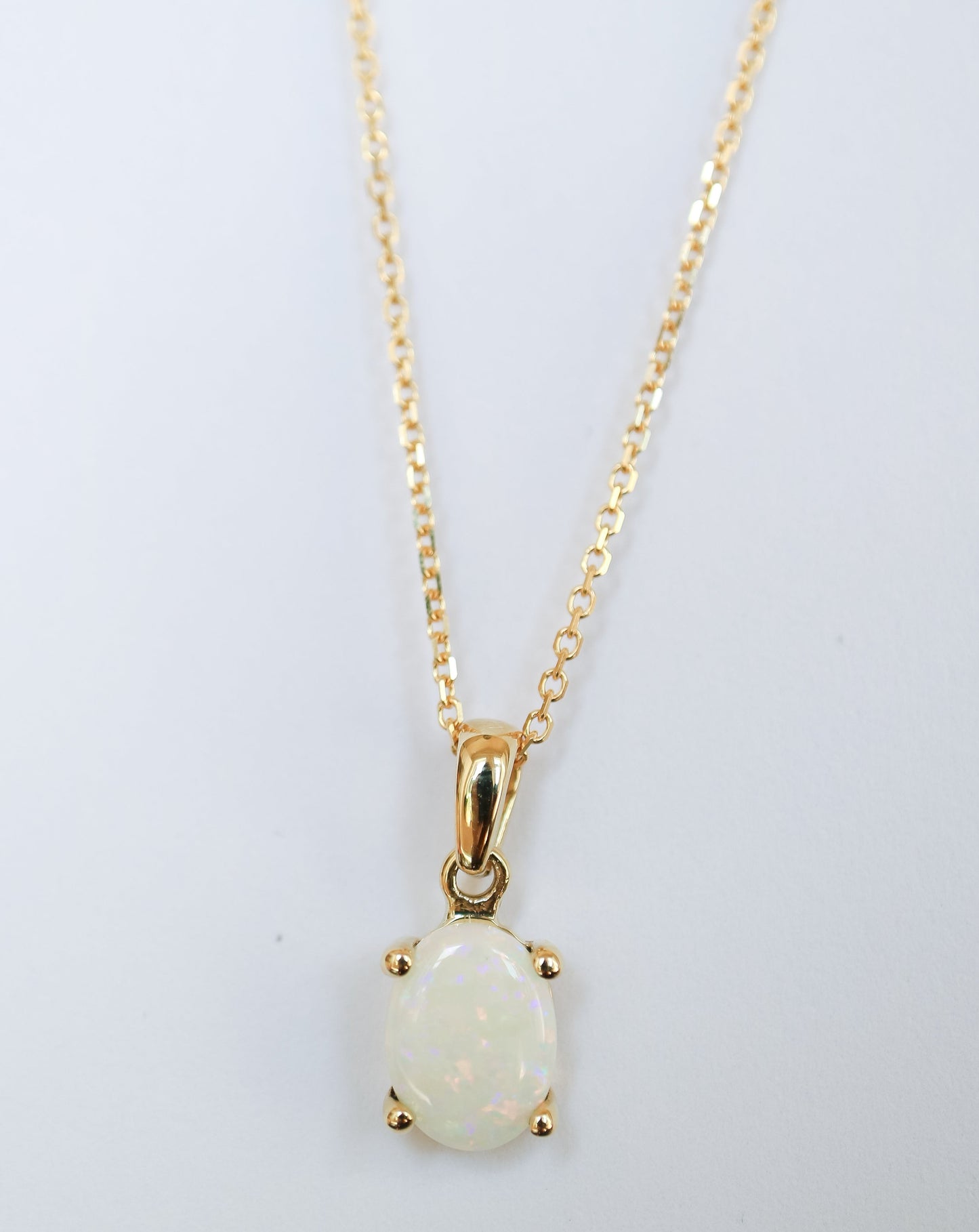 Opal and Gold Pendant