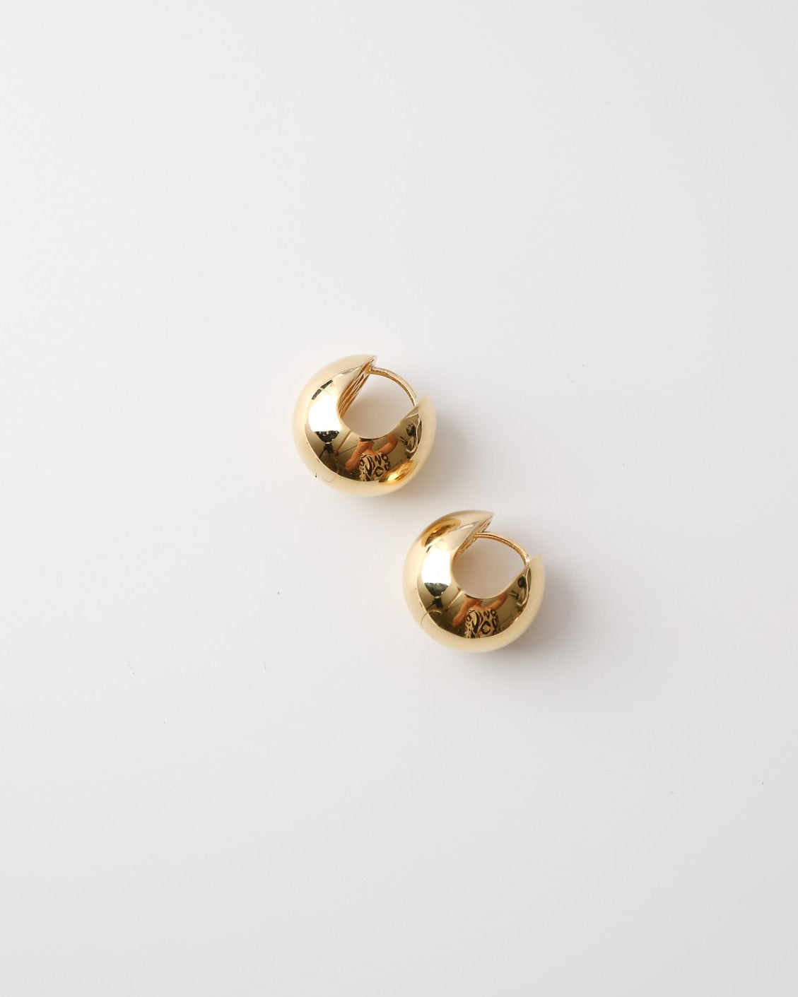 Orbit Hoops | Contemporary Gold Hoop Earrings