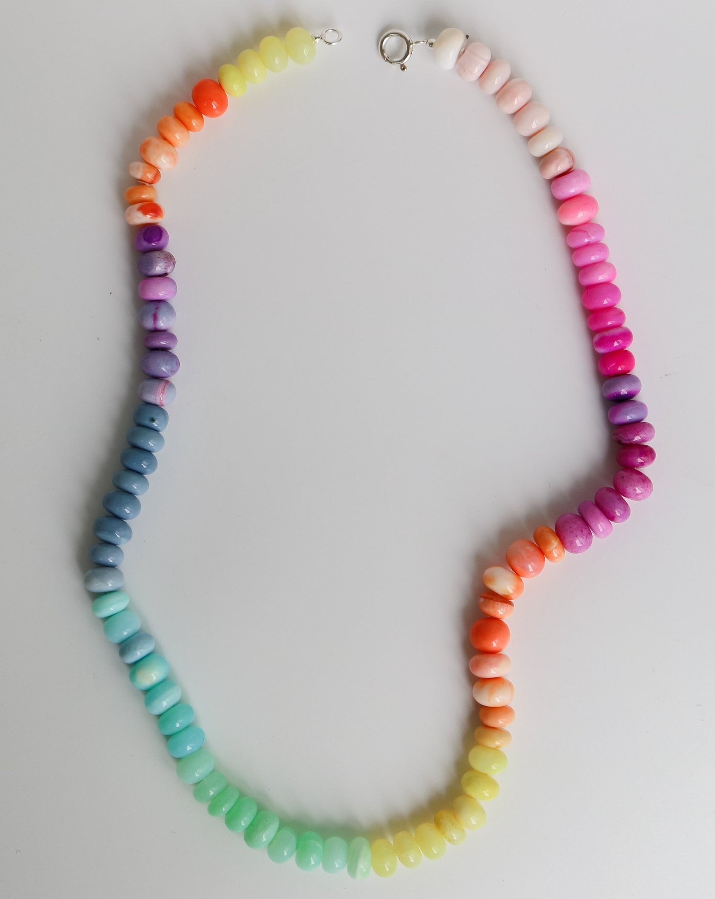 Pastel Ombre Opal Necklace