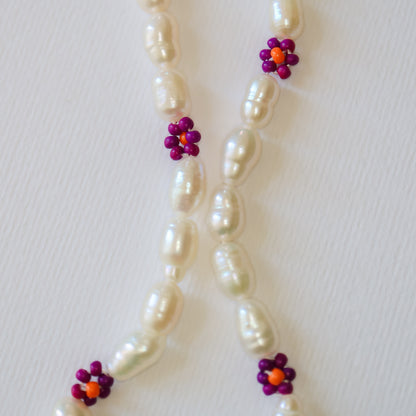 Pearl Fleurette Necklace