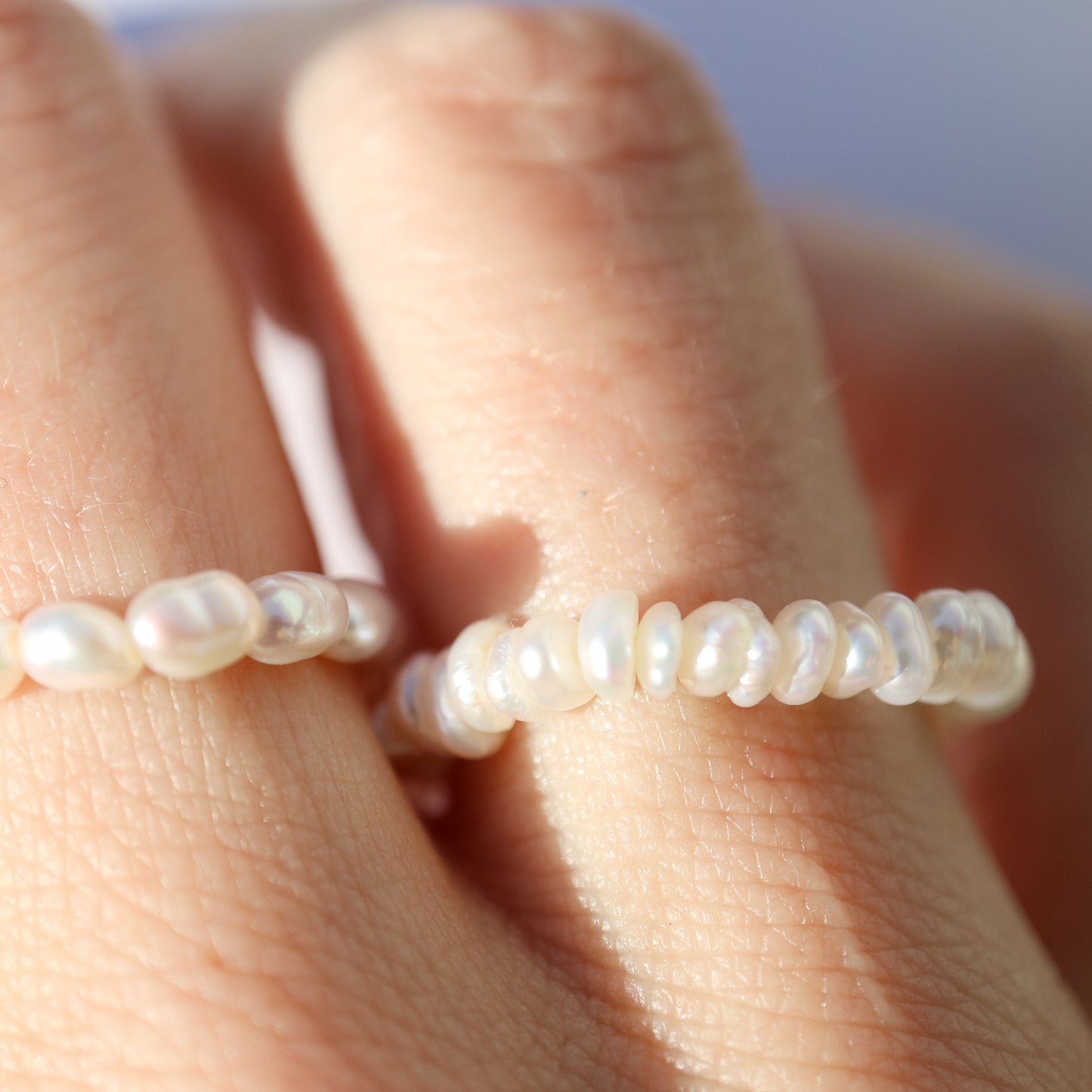 Pearl Stacking Rings