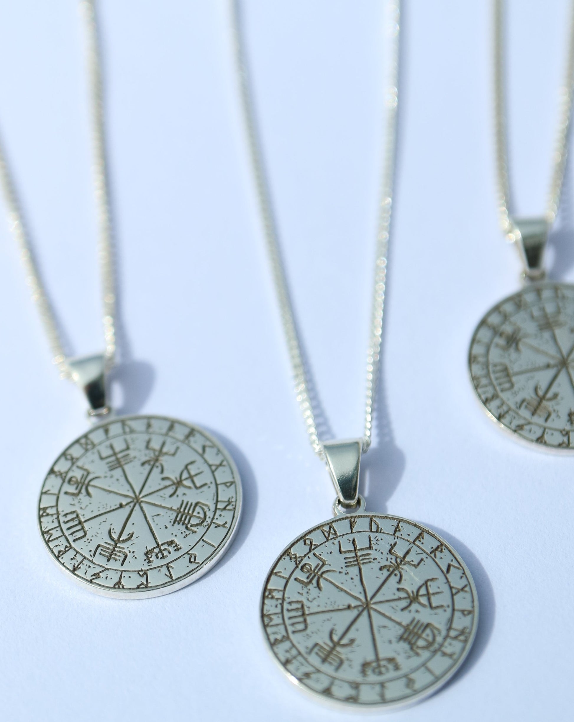 Nordic Compass Pendants by Jade Rabbit