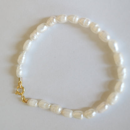 Rice Pearl Bracelet
