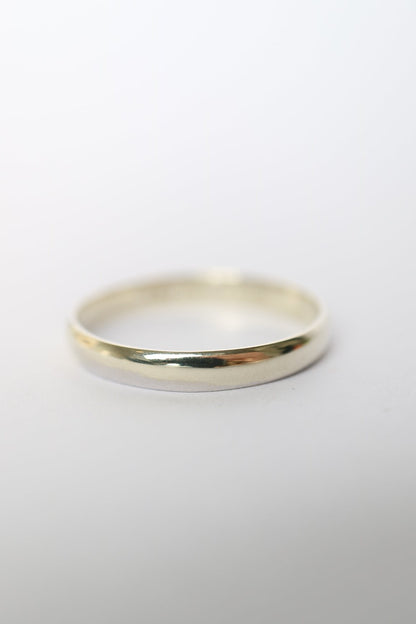 9kt gold Men's Ring Band (3mm wide)