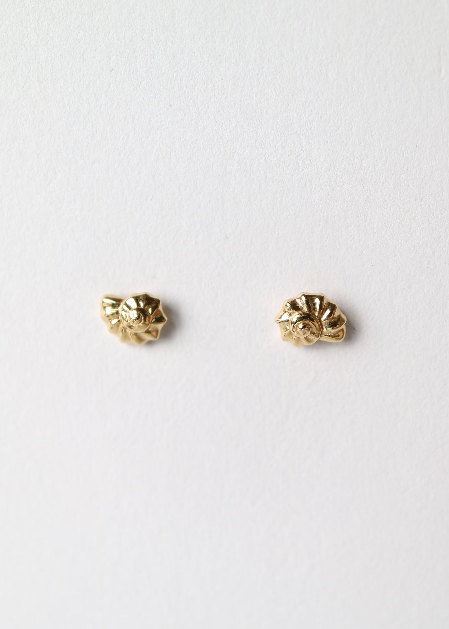 14kt Ode to the Seaside Shell Studs