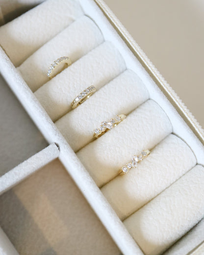 Earrings in gift box