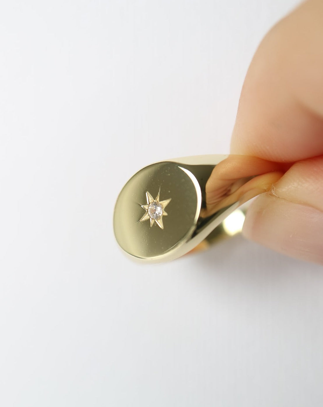 Star Signet Ring from Kini Jewels