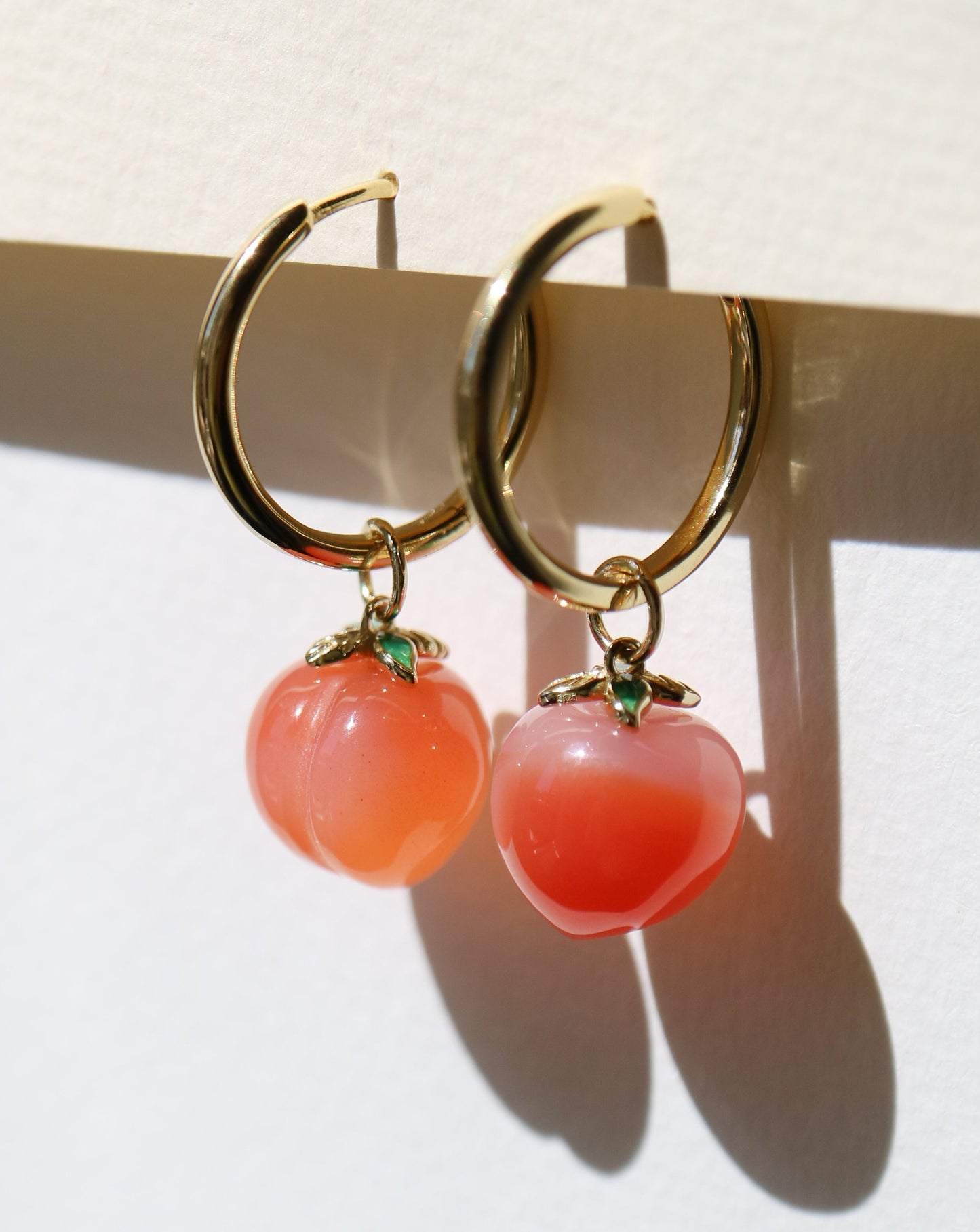 Just Peachy Charm for jewellery