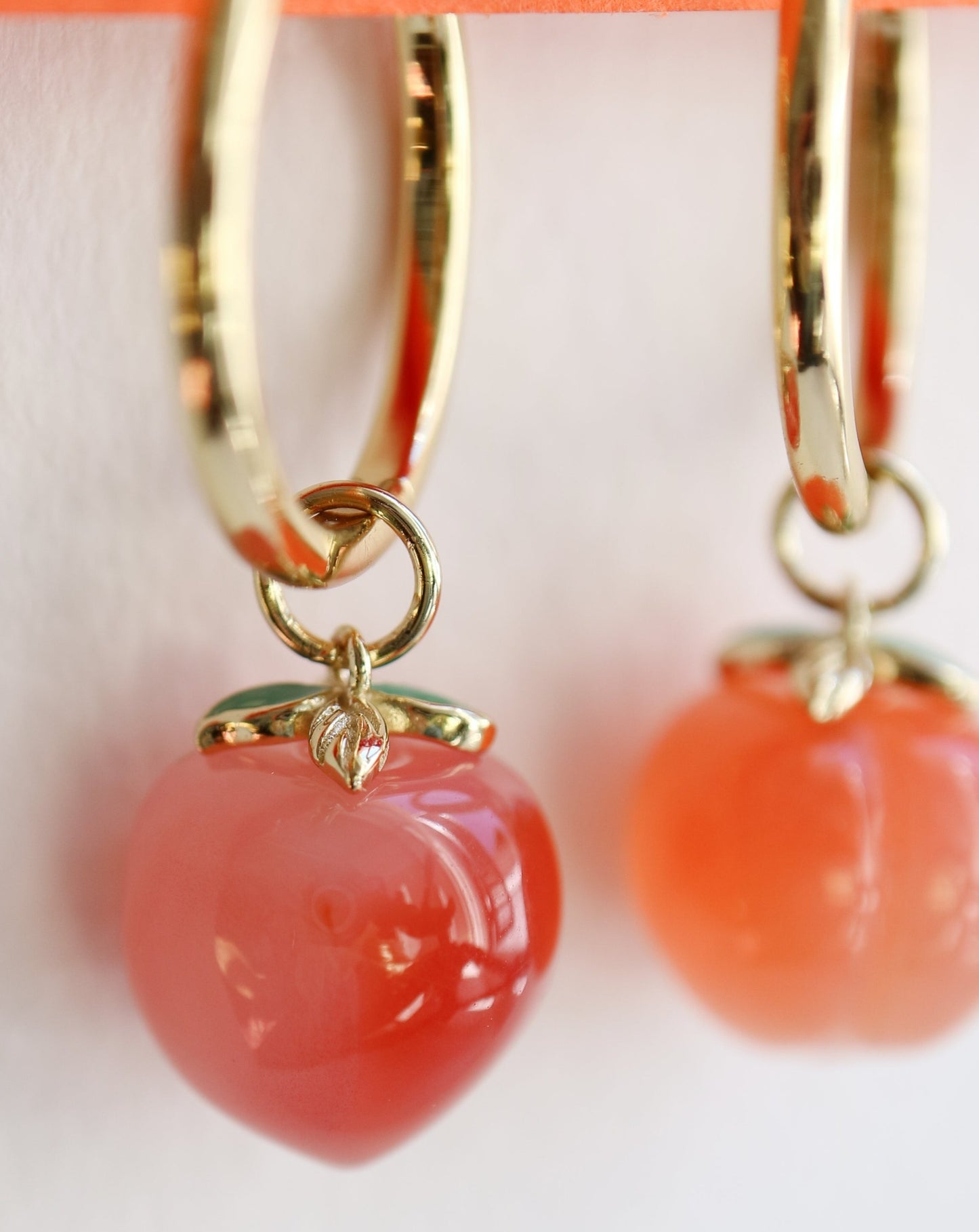 Just Peachy Charm for jewellery