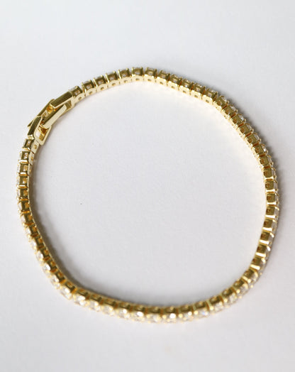 Tennis Bracelet in gold