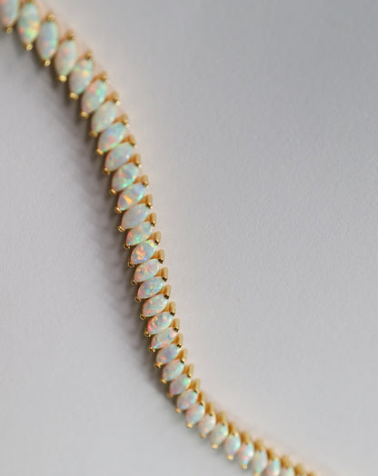 Opal Tennis Bracelet