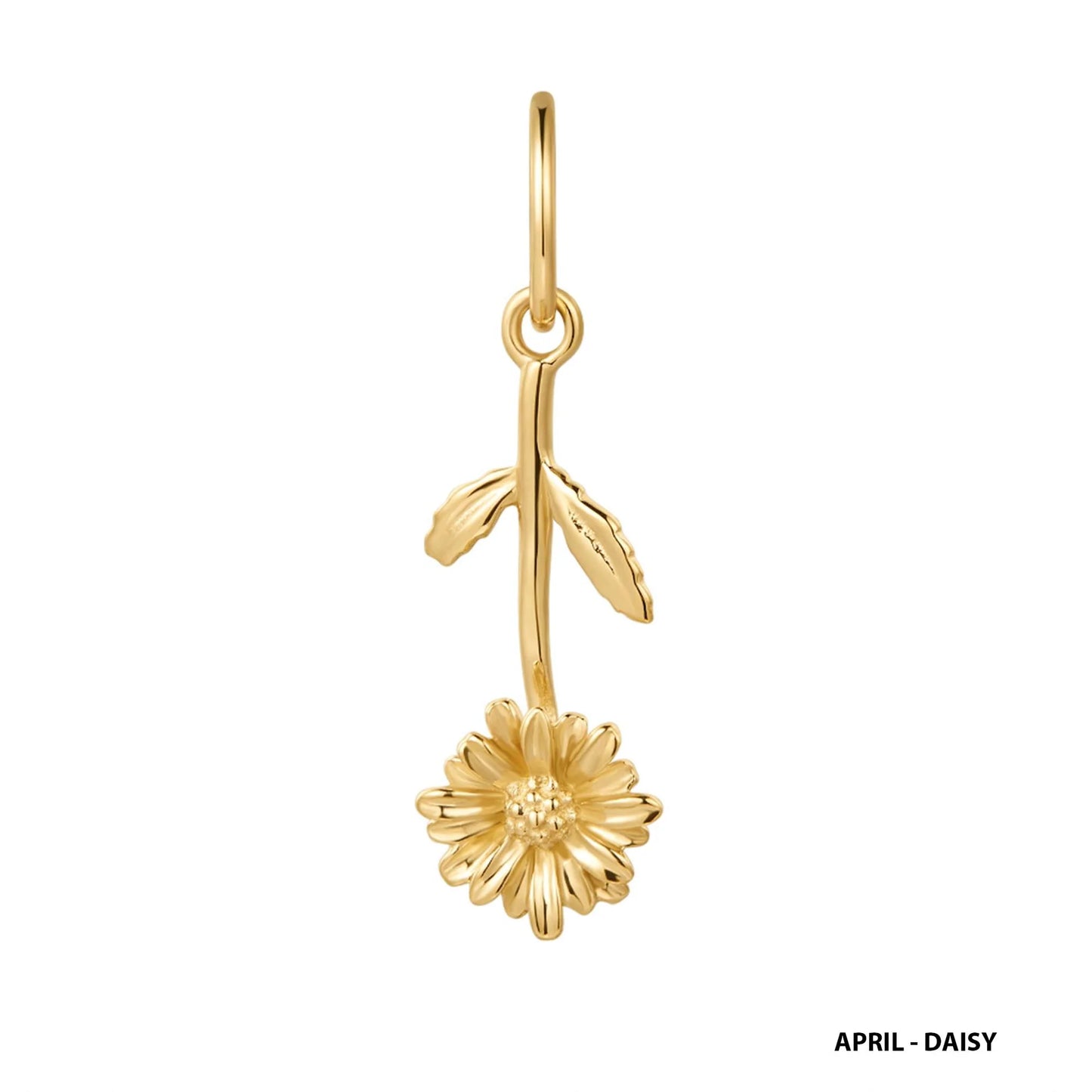 9kt Gold Birth Flower Charm