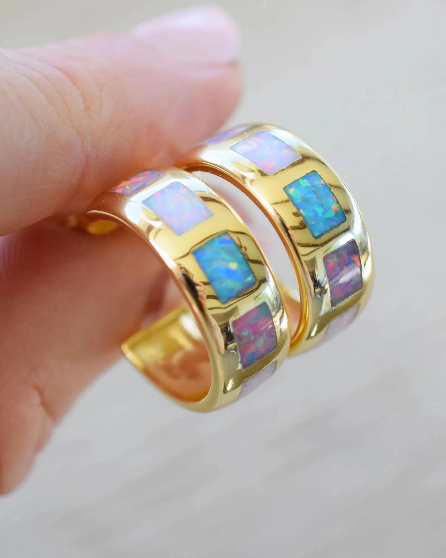 Opal Ocean Lover Hoops La Kaiser