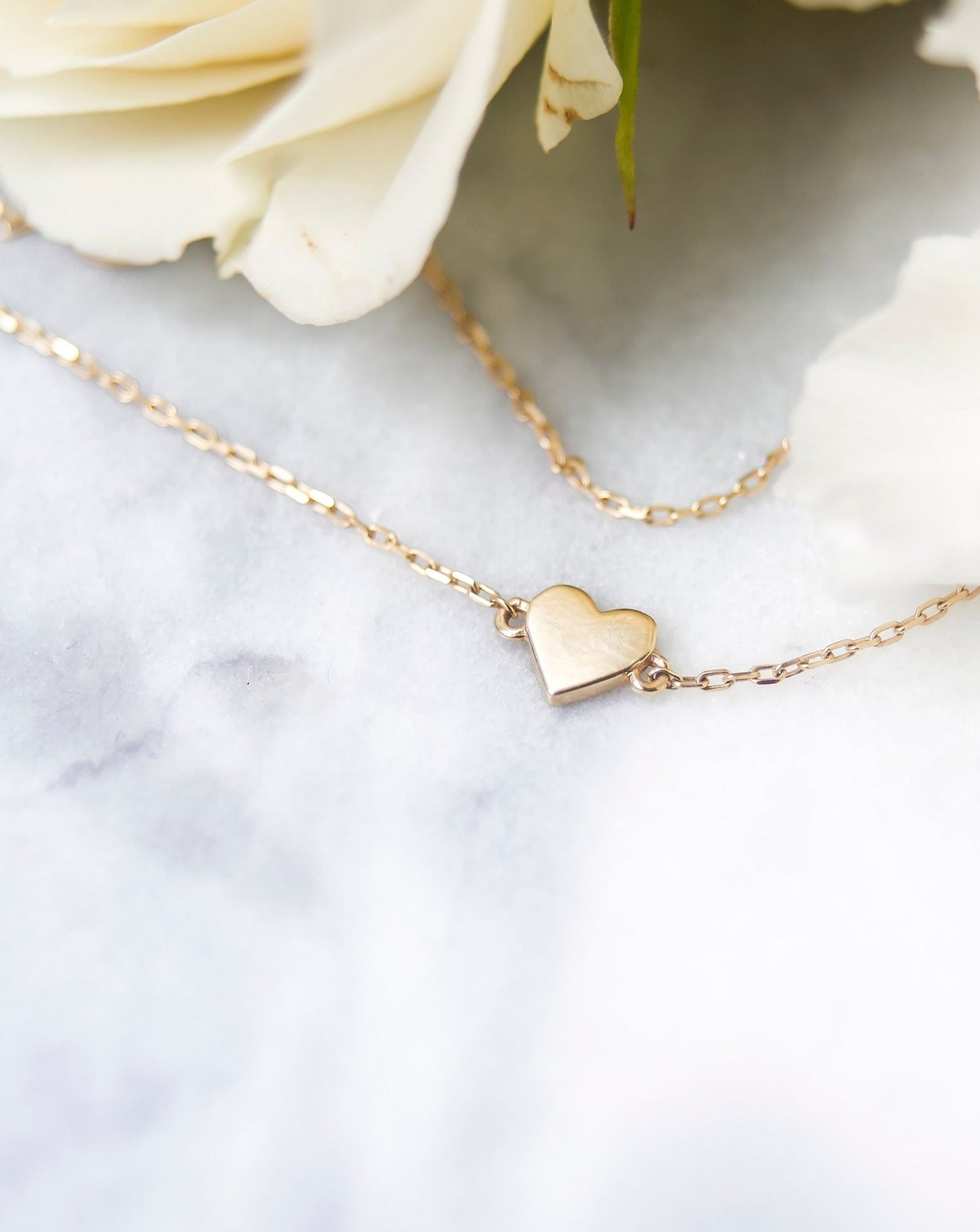 10kt gold Lover's Heart Bracelet from La Kaiser Jewelry