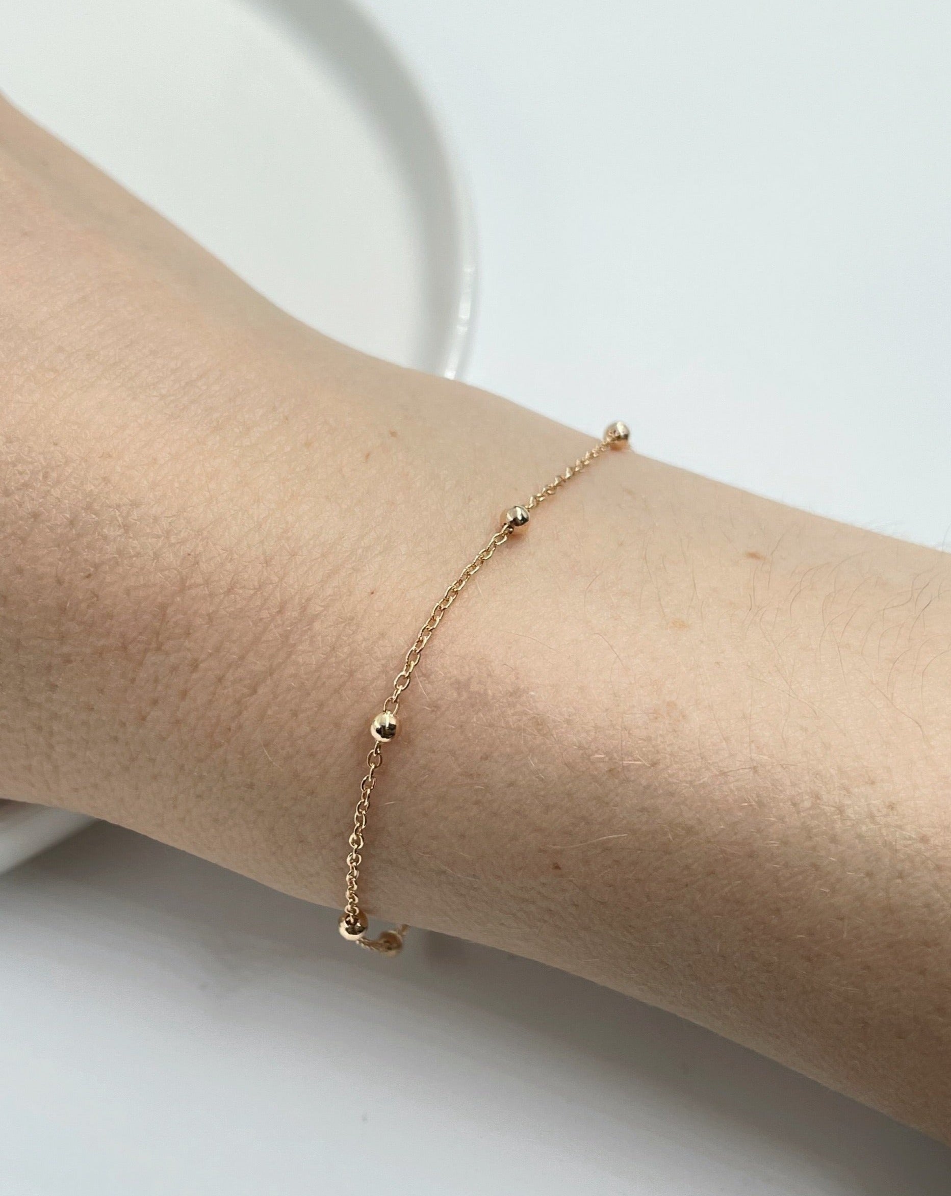 9kt gold Beaded Bracelet from Collective & Co. online jewellery store