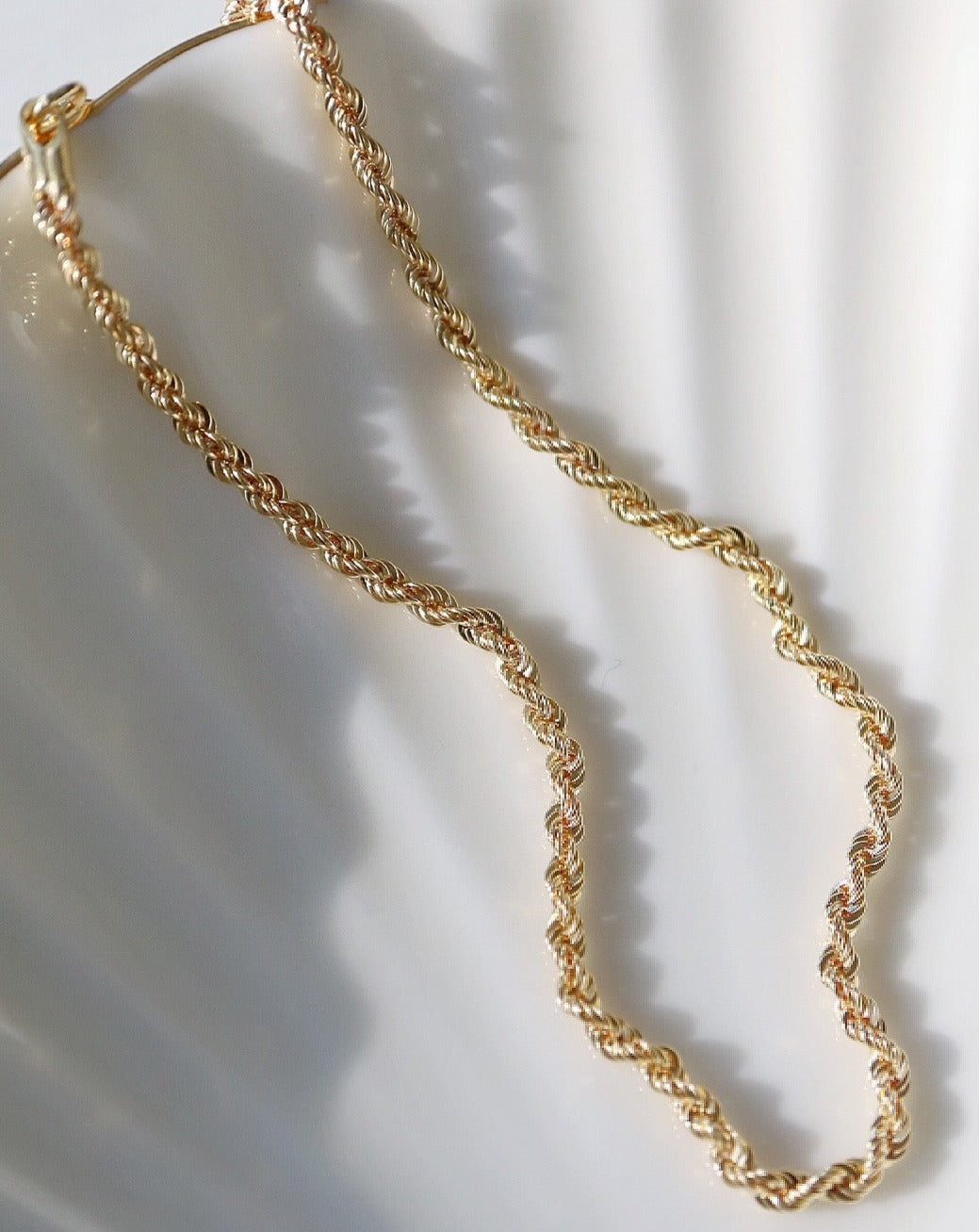 9kt gold Rope Bracelet