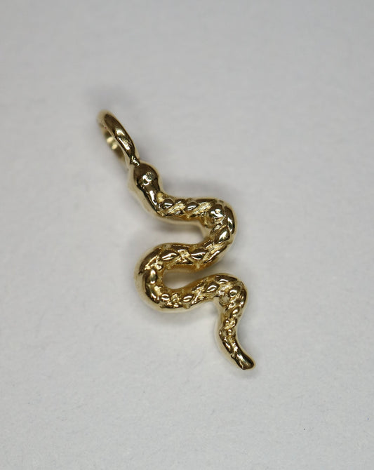 9ct gold Serpent Charm