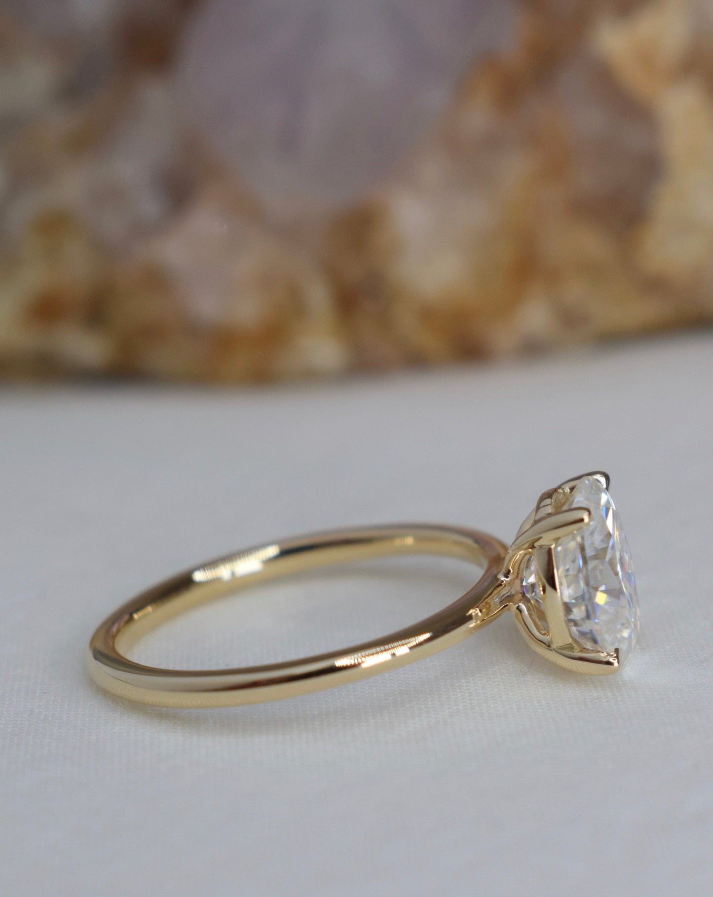 2ct Oval Solitaire Ring from Theia Jewellery