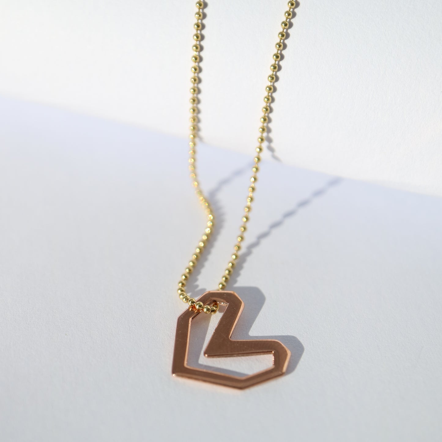 9ct gold Heart Pendant