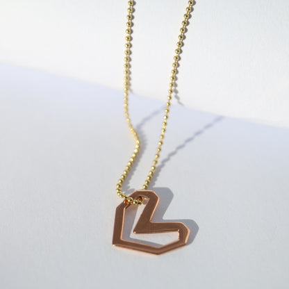 9ct gold Heart Pendant