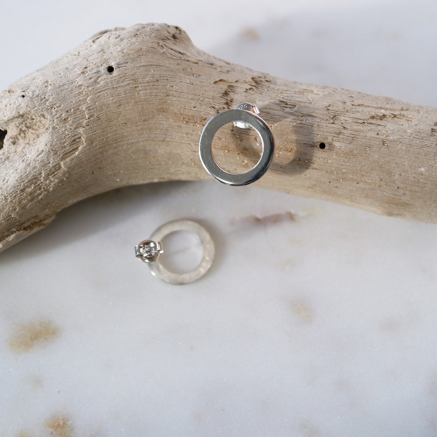 Halo Earrings from Maiden Stone Jewellery