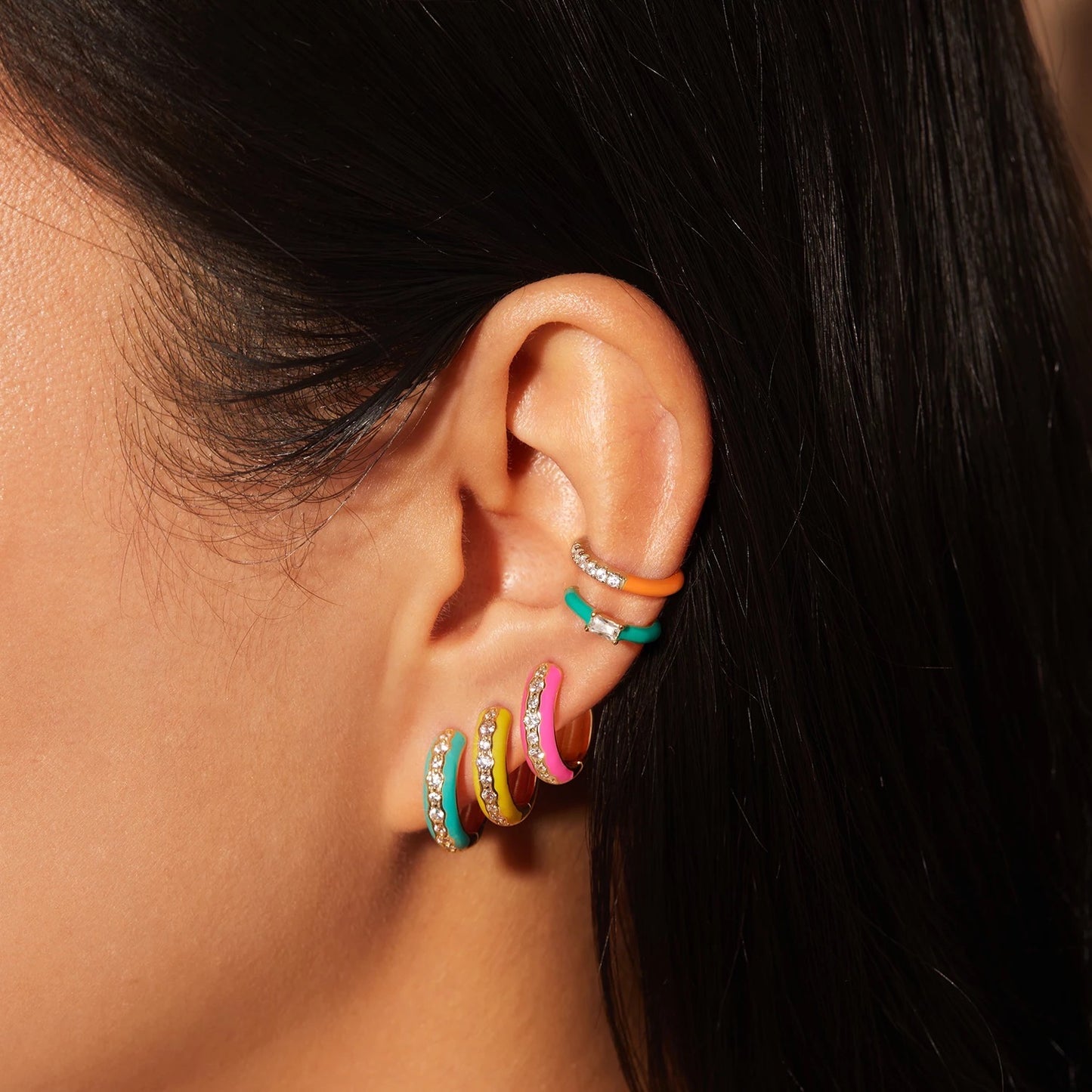 Aperol Ear Cuff