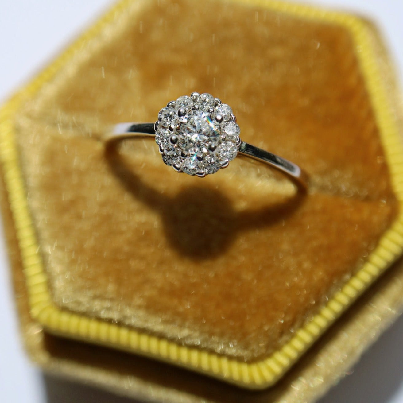 9ct Diamond Fleur Ring from Collective and Co Fine Jewellery Online Store
