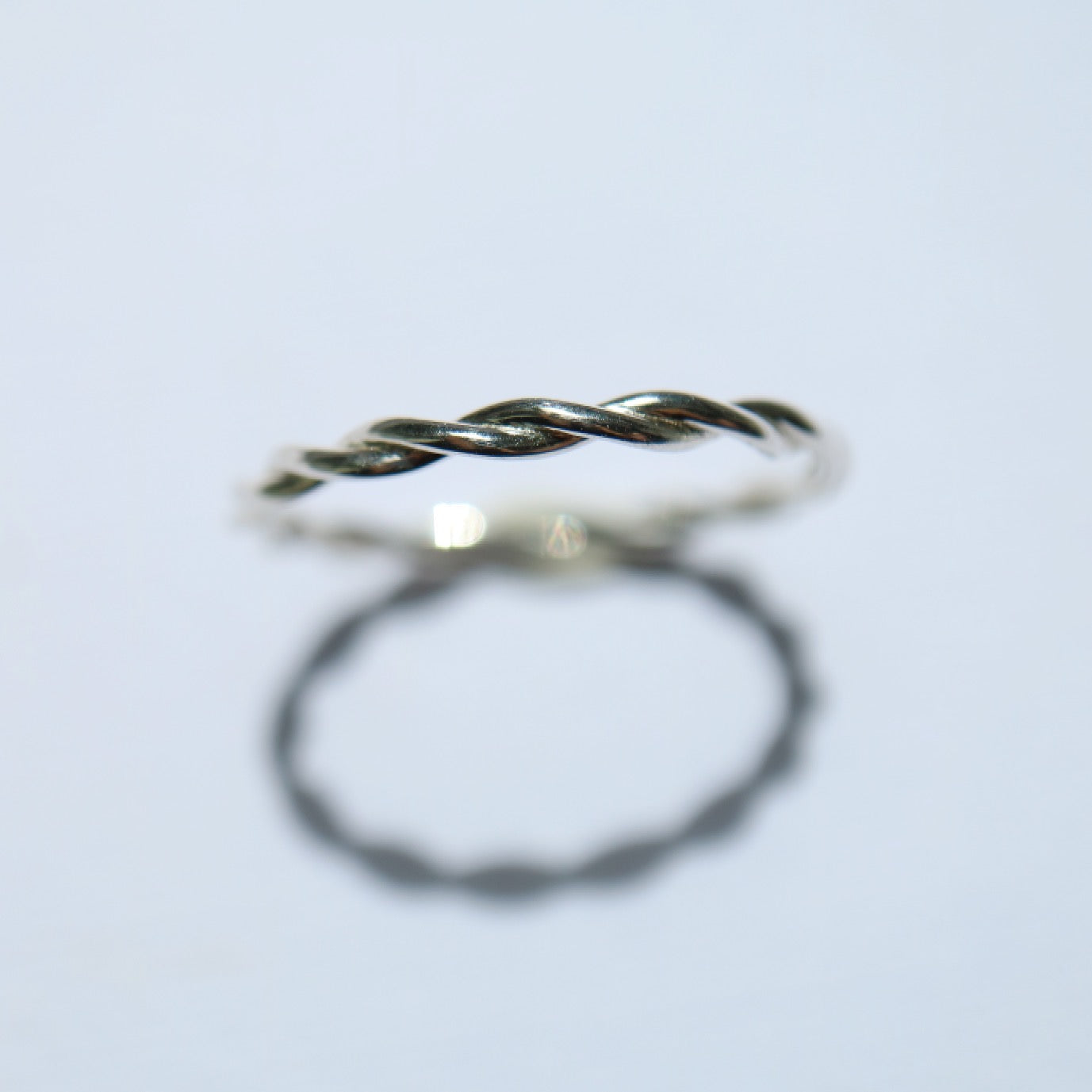 Silver Twisted Ring