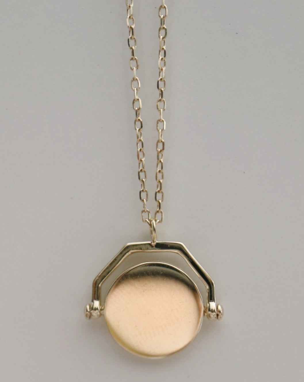 9ct gold and diamond Pendulum necklace